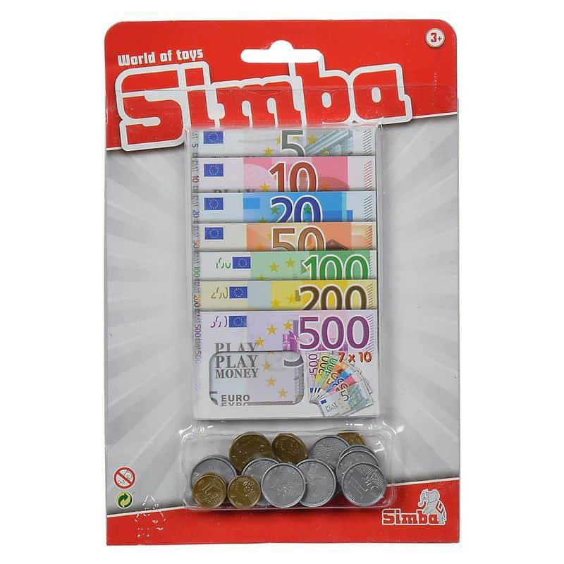 Pack Monedas y Billetes Euros de juguete