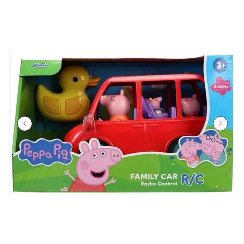 Peppa Pig RC Coche familiar 17 cm - Imagen 1