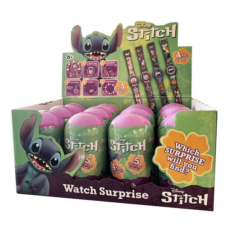 Stitch Pack Reloj y sorpresas