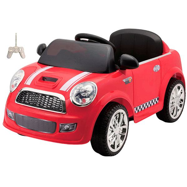 Coche Baby Car Rojo 6V y R/C - Imagen 1