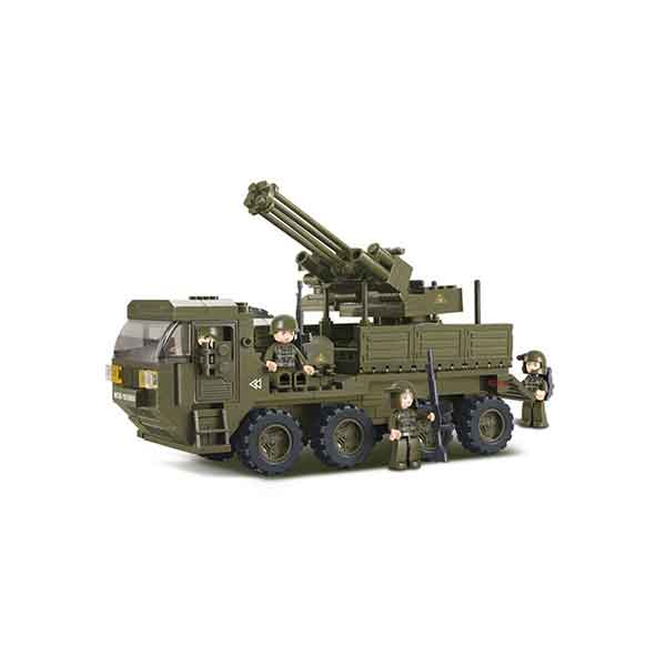 Sluban Modelo do exército Transporte Equipamento - Imagem 1