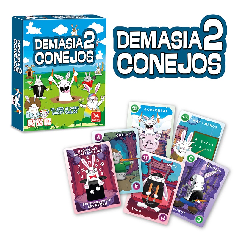 Juego de cartas Demasia2 Conejos - Imagen 1