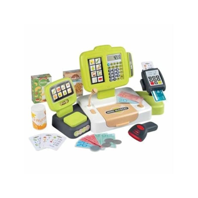 Smoby Caja Registradora electrónica - Supermercado comestibles - Imagen 1