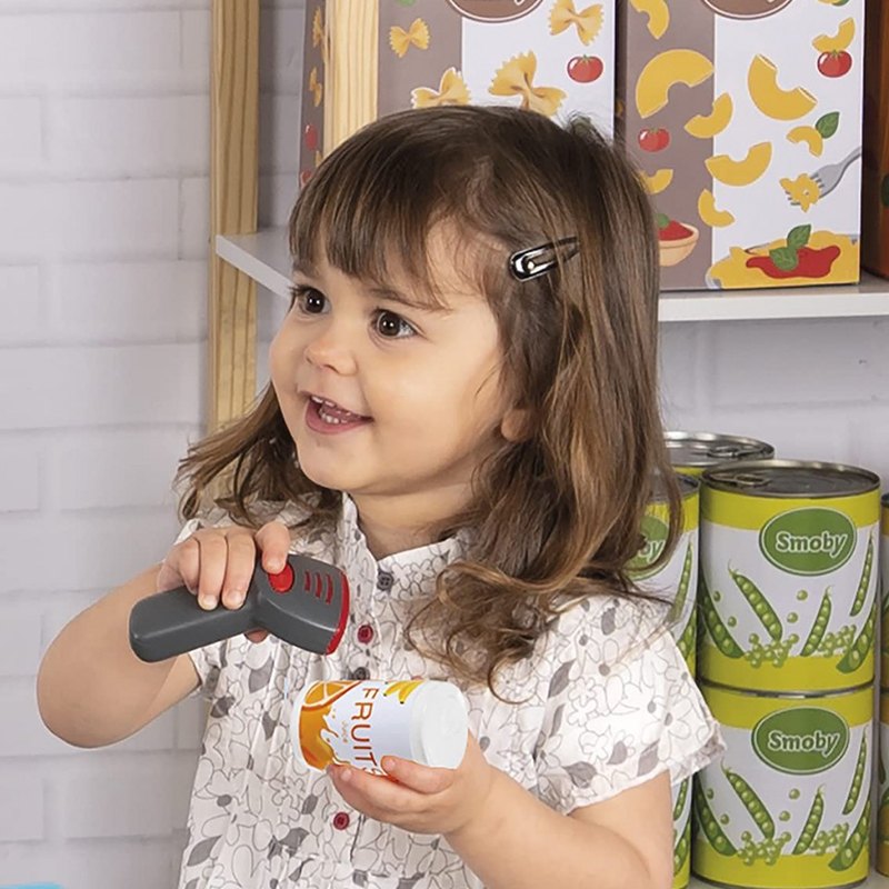 Smoby Caja Registradora electrónica - Supermercado comestibles - Imagen 2