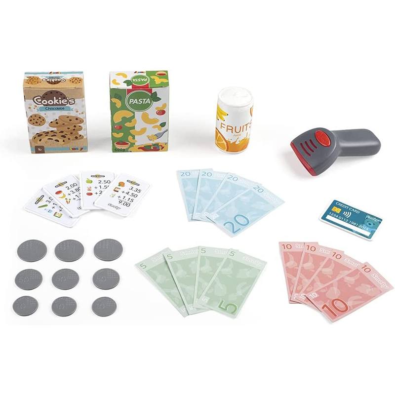 Smoby Caja Registradora electrónica - Supermercado comestibles - Imagen 3