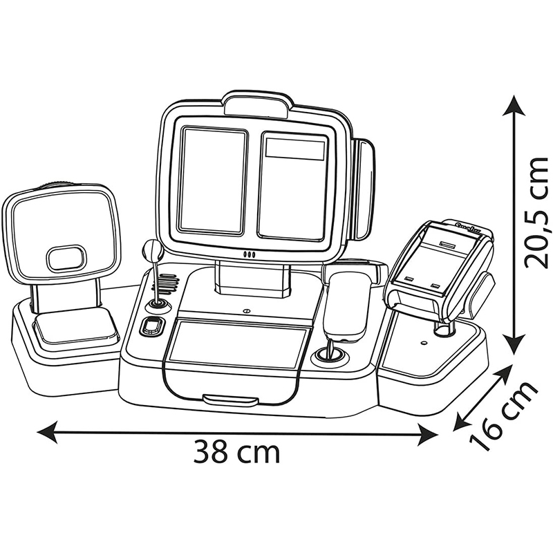 Smoby Caja Registradora electrónica - Supermercado comestibles - Imagen 5