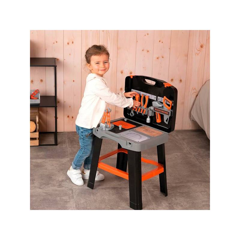 Mala e Banco de trabalho infantil Black and Decker 25 acessórios - Imagem 2
