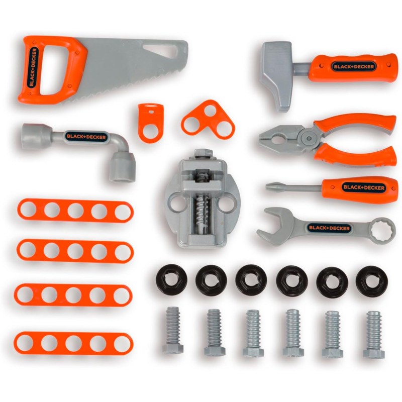 Mala e Banco de trabalho infantil Black and Decker 25 acessórios - Imagem 3