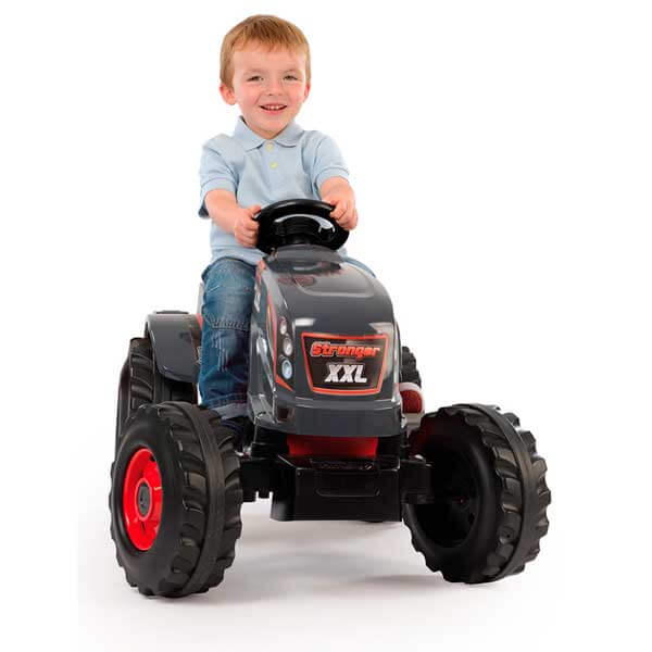 Tractor a pedales Stronger XXL con Remolque de Smoby (710200) - Imatge 2
