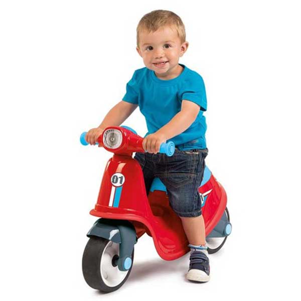 Correpasillos Moto Scooter Rojo de Smoby (721003) - Imagen 4