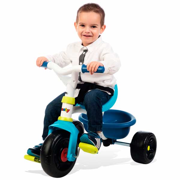 Triciclo Bebé Be Fun Azul de Smoby (740323) - Imagen 1