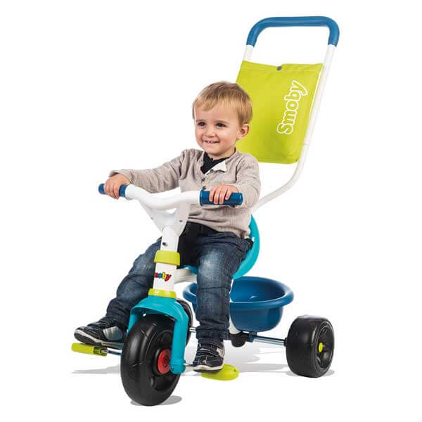 Triciclo de bebê Be Fun Comfort Azul do Smoby (740405) - Imagem 4