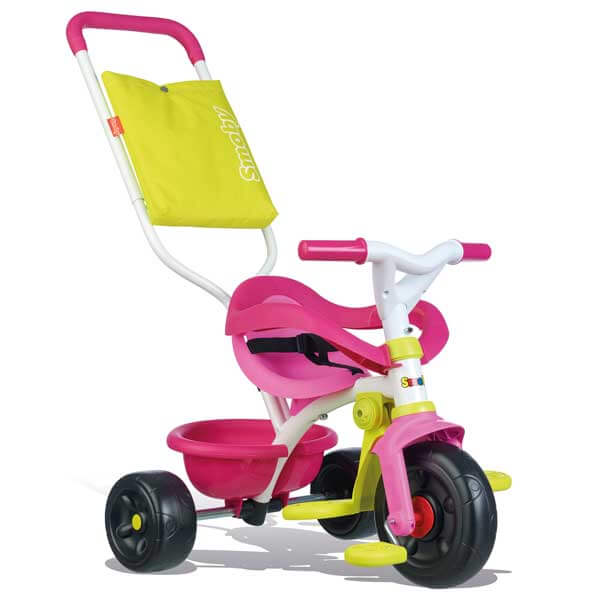 Triciclo de bebê Be Fun Comfort Rosa do Smoby (740406) - Imagem 1