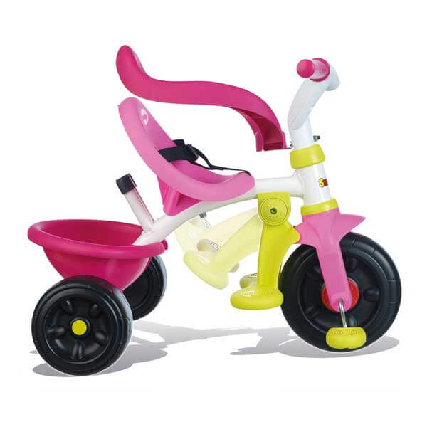 Triciclo de bebê Be Fun Comfort Rosa do Smoby (740406) - Imagem 2