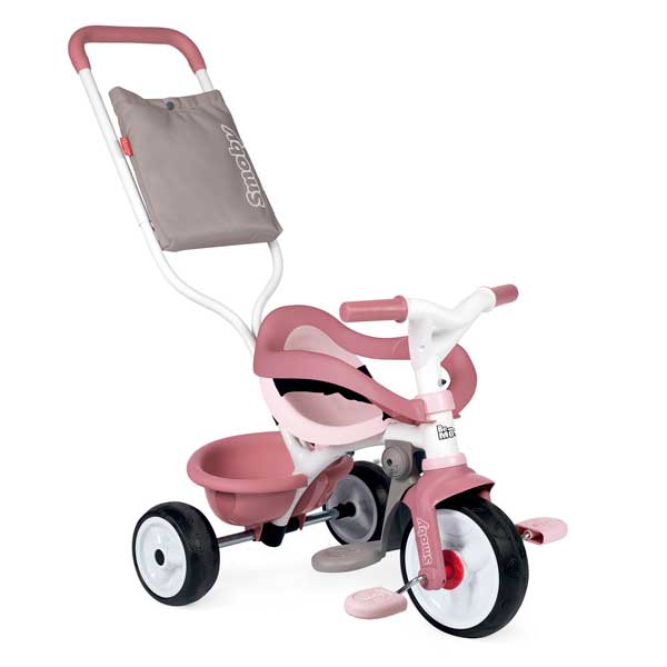 Triciclo Infantil Be Move Confort Rosa de Smoby (740415) - Imagen 1