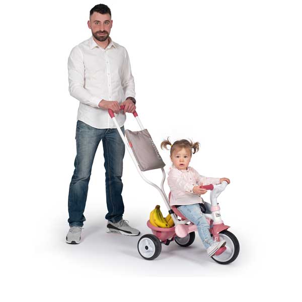 Triciclo Infantil Be Move Confort Rosa de Smoby (740415) - Imagen 1