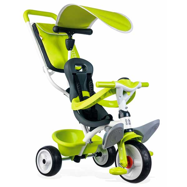Triciclo Bebé Baby Balade 2 Verde de Smoby (741100) - Imagen 1
