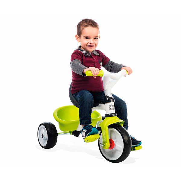 Triciclo Bebé Baby Balade 2 Verde de Smoby (741100) - Imagen 2
