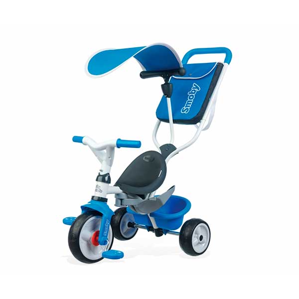 Triciclo Bebé Baby Balade 2 Azul de Smoby (741102) - Imatge 2