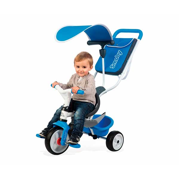 Triciclo Bebé Baby Balade 2 Azul de Smoby (741102) - Imatge 3