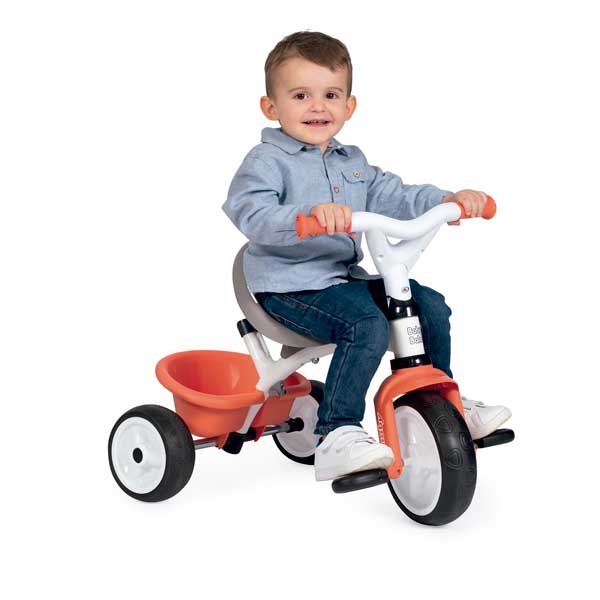 Triciclo Infantil Baby Balade Rojo de Smoby (741105) - Imatge 1