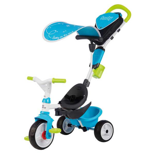 Triciclo Bebé Baby Driver Confort Azul de Smoby (741200) - Imatge 1