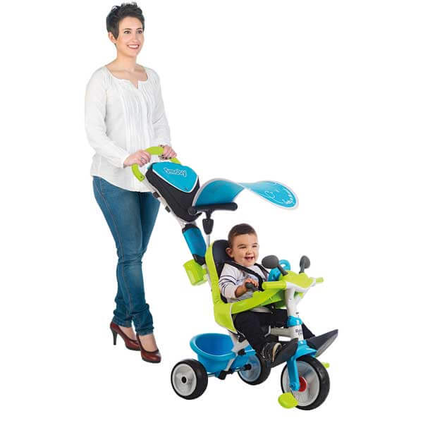 Triciclo Bebé Baby Driver Confort Azul de Smoby (741200) - Imatge 3