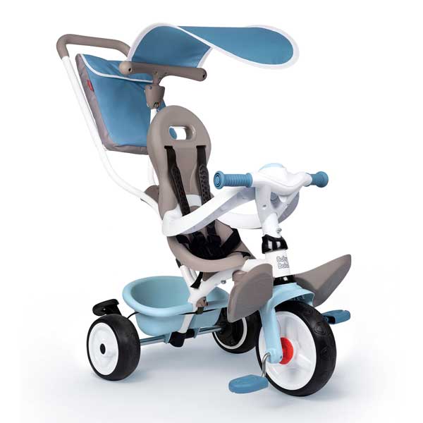 Triciclo Infantil Baby Balade Plus Azul do Smoby (741400) - Imagem 1
