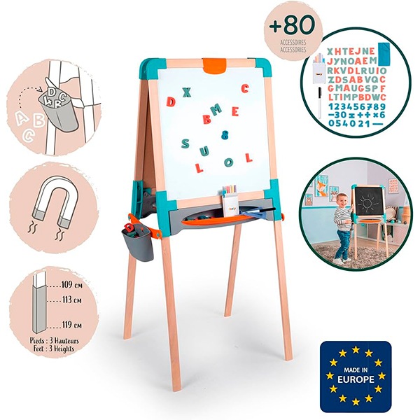 Pizarra De Madera de Smoby (7600410401) - Imagen 3