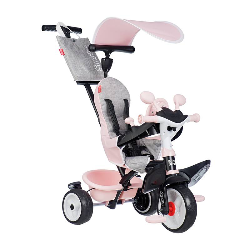 Smoby Triciclo Baby Driver Confort Rosa