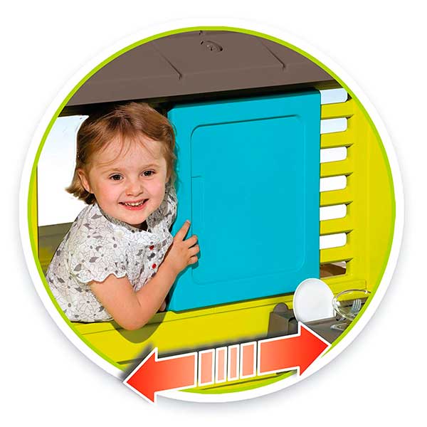 Casa infantil Pretty II con cocina y accesorios de Smoby (810711) - Imatge 1