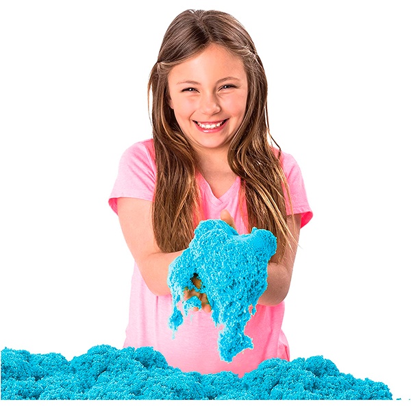 Kinetic Sand Set Azul con Arenero - Imagen 3