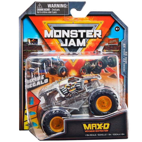 Monster Jam Max D 1:64 - Imagem 1