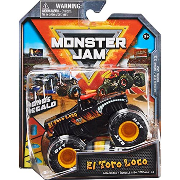 Monster Jam Toro Loco 1:64 - Imagen 1