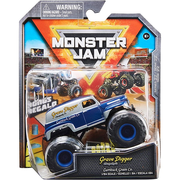 Monster Jam Grave Digger 1:64 - Imagem 1