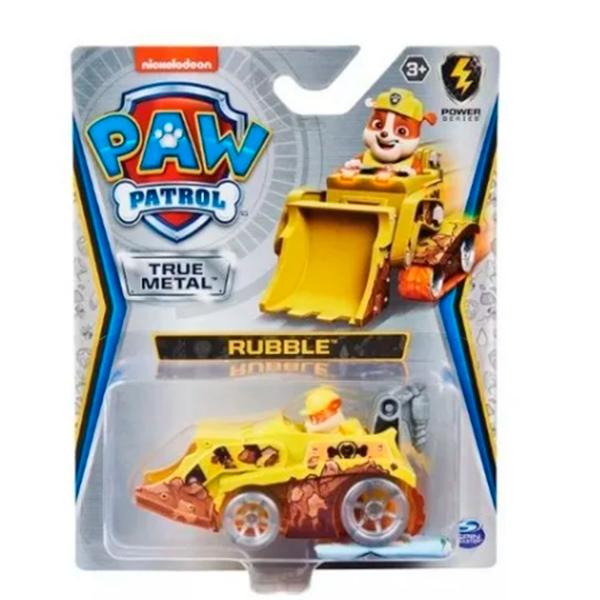 Paw Patrol Rubble Vehicle Metall - Imatge 1