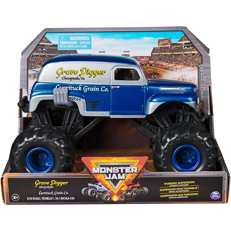 Monster Jam Vehículo Grave Digger 1:24