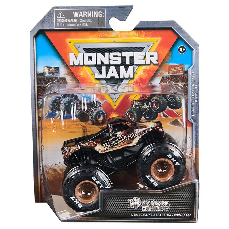 Monster Jam Vehículo The Black Pearl 1:64