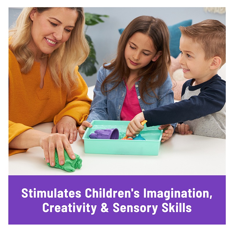 Kinetic Sand Set con Arenero Verde - Imagen 4