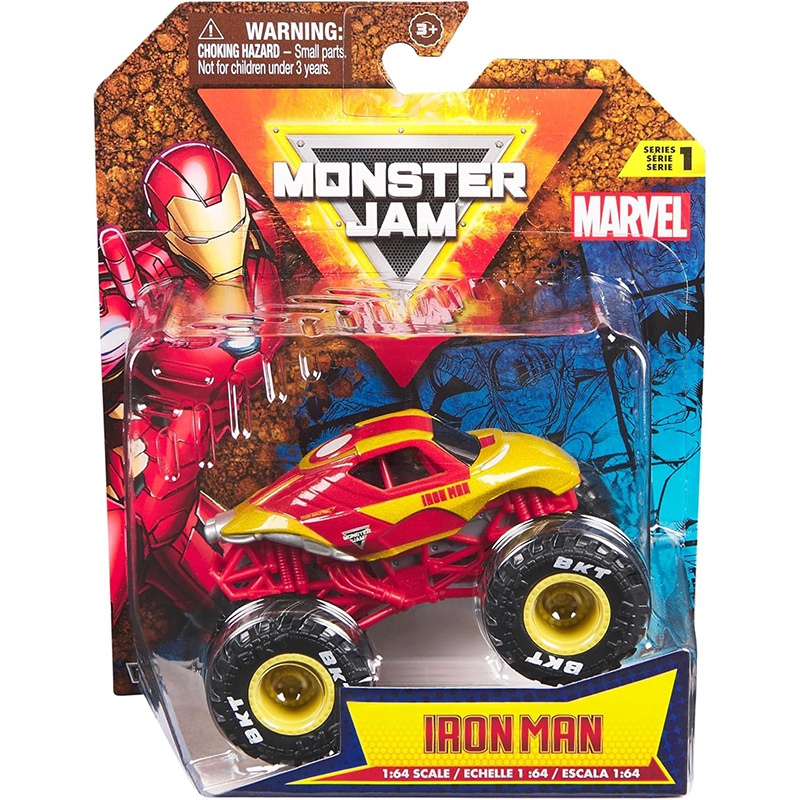 Monster Jam Vehicle Iron Man 1:64 - Imatge 1