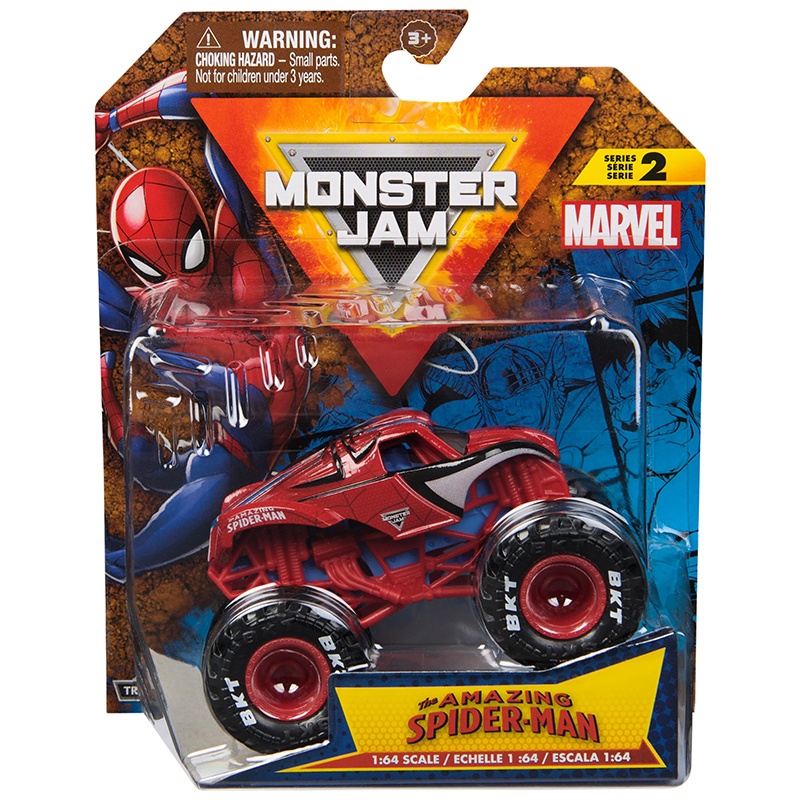 Monster Jam Vehículo Spider 1:64