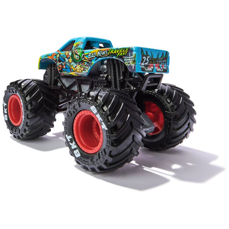 Monster Jam Vehículo Badnews Travels Fast 1:64 - Imagen 1
