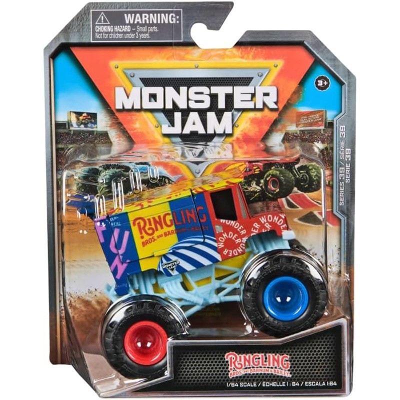 Monster Jam Vehículo Ringling 1:64