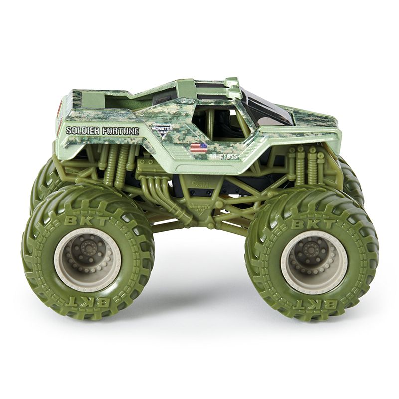 Monster Jam Vehículo Shaker vs Soldier Fortune 1:64 - Imagen 2