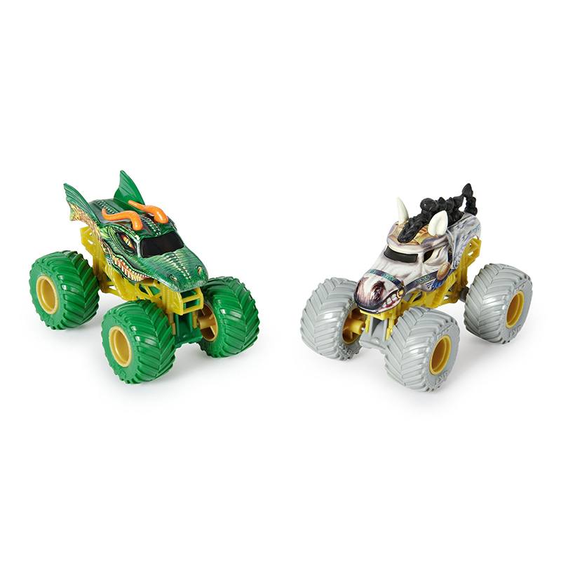 Monster Jam Vehículo Dragon vs Tempest Steed 1:64 - Imagen 1