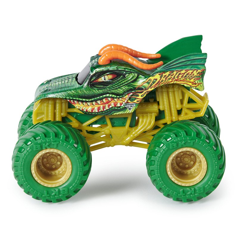 Monster Jam Vehículo Dragon vs Tempest Steed 1:64 - Imagen 2