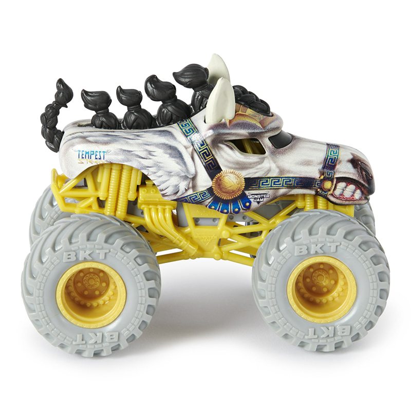 Monster Jam Vehículo Dragon vs Tempest Steed 1:64 - Imagen 3
