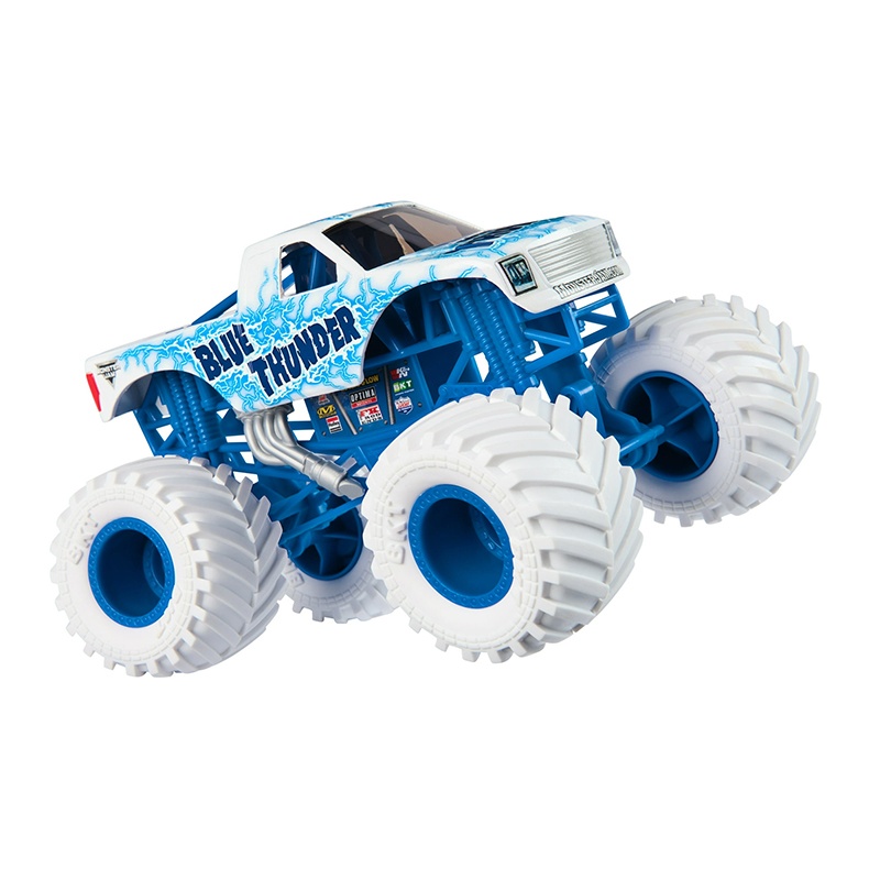 Monster Jam Vehículo Blue Thunder 1:24 - Imagen 1