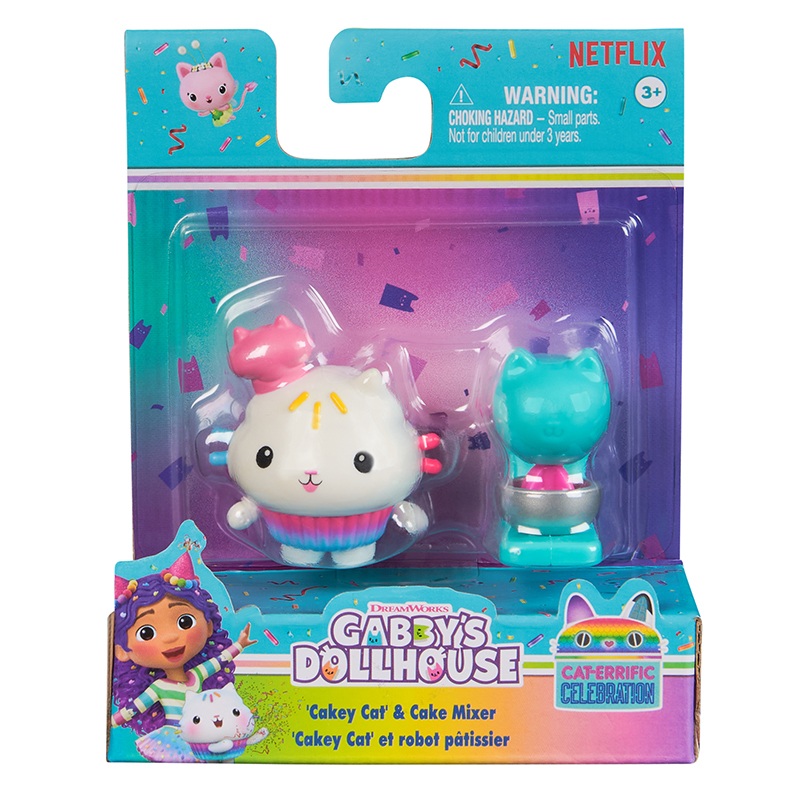 Casa de Gabby Figura Cakey Cat - Imagen 1