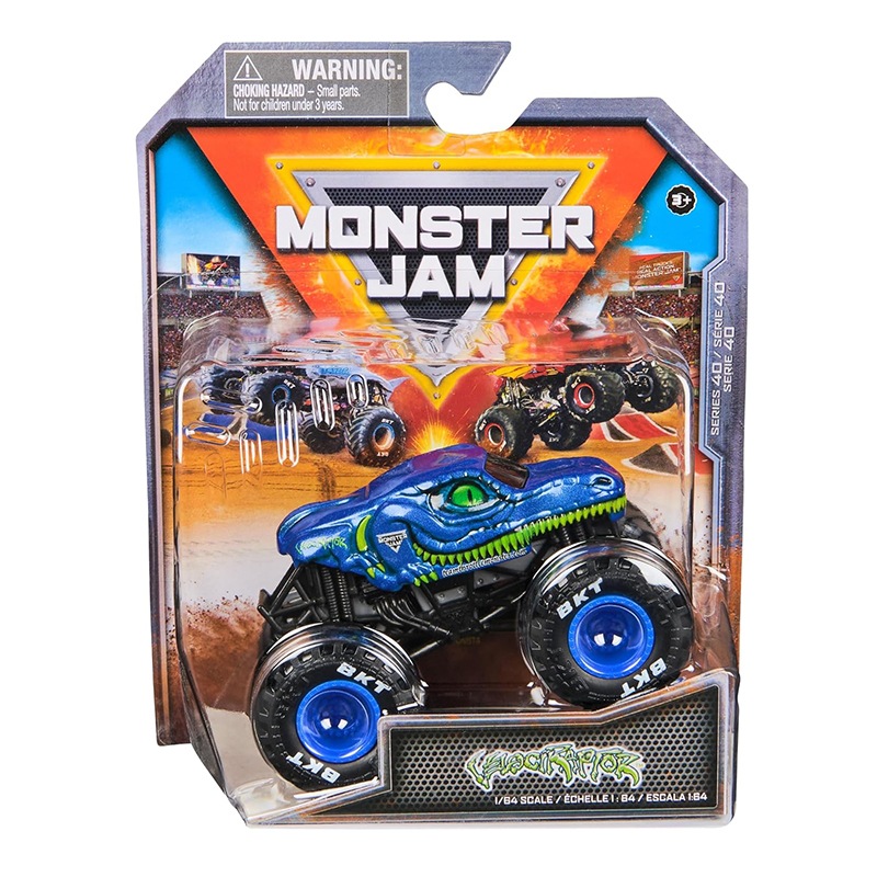 Monster Jam Vehículo Velociraptor 1:64